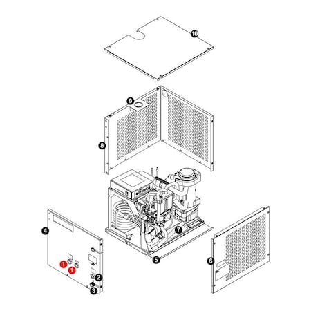 Follett Fitting, Cond Water Conn Ection 00195966